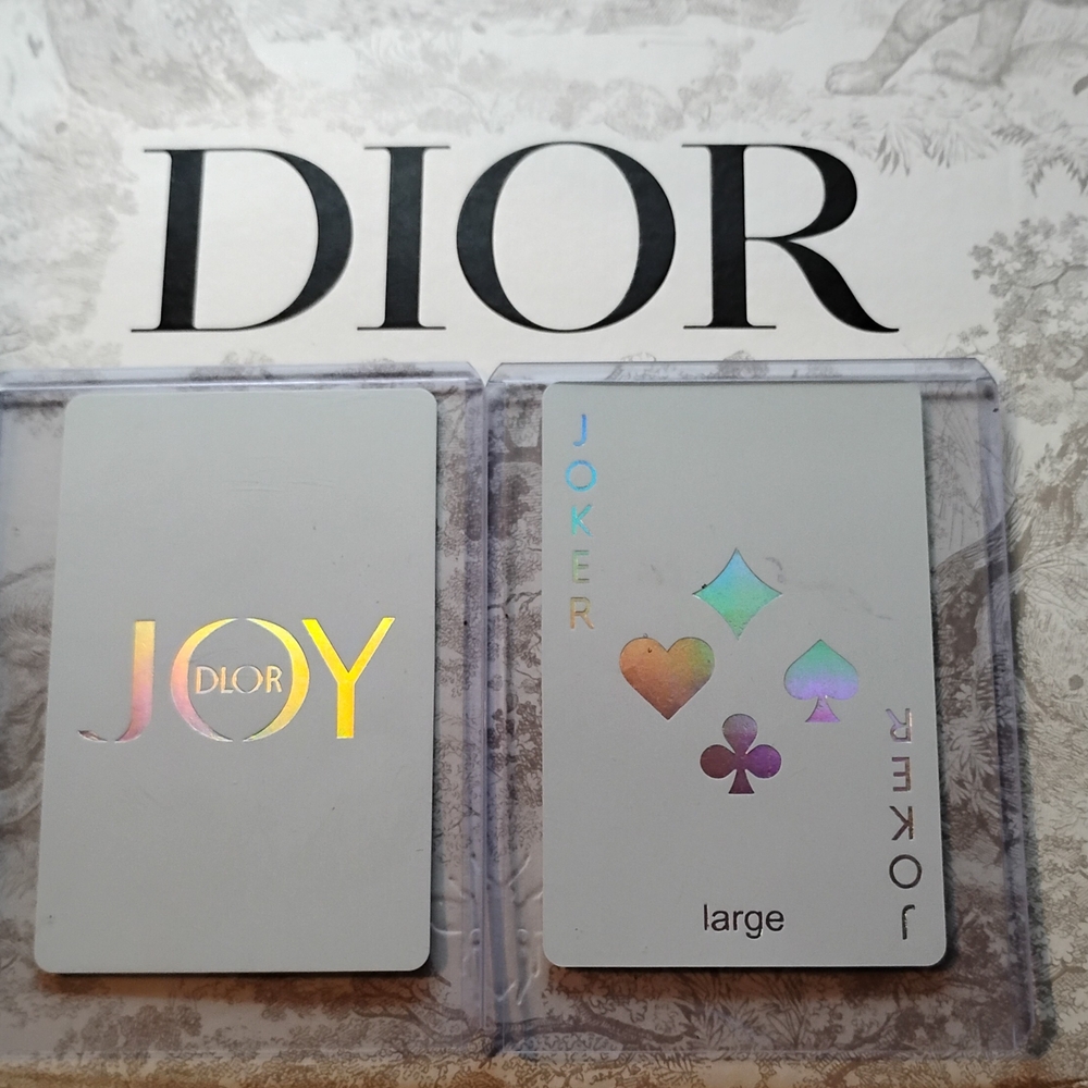 Dior Joy Joker Large Collectors Card Inside Protection Case